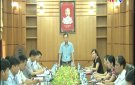UBND huyện tổ chức phiên họp thường kỳ tháng 4 năm 2017